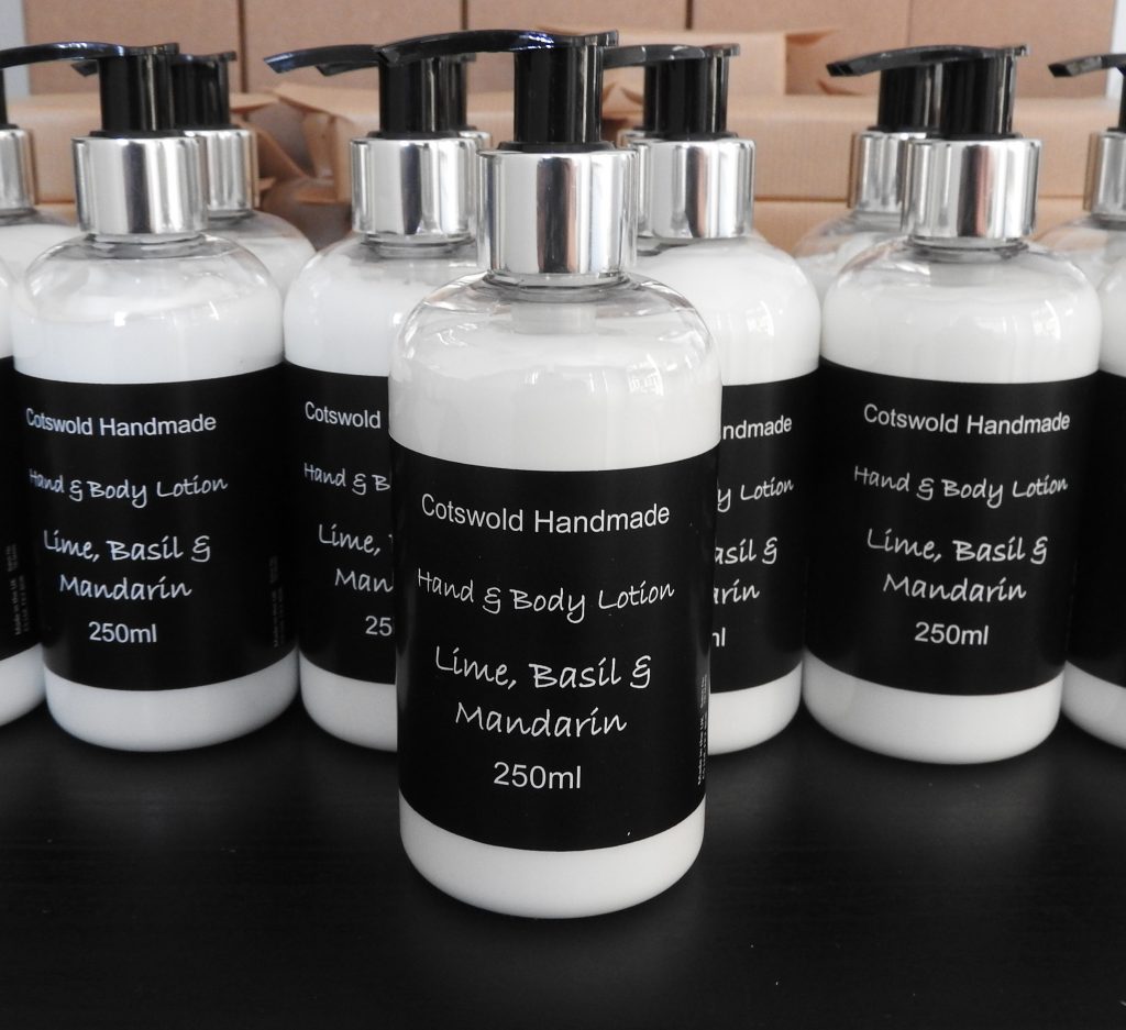 Liquid soap & Hand & Body lotion back in stock Cotswold Handmade Soap